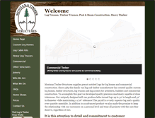 Tablet Screenshot of montanatimber.com